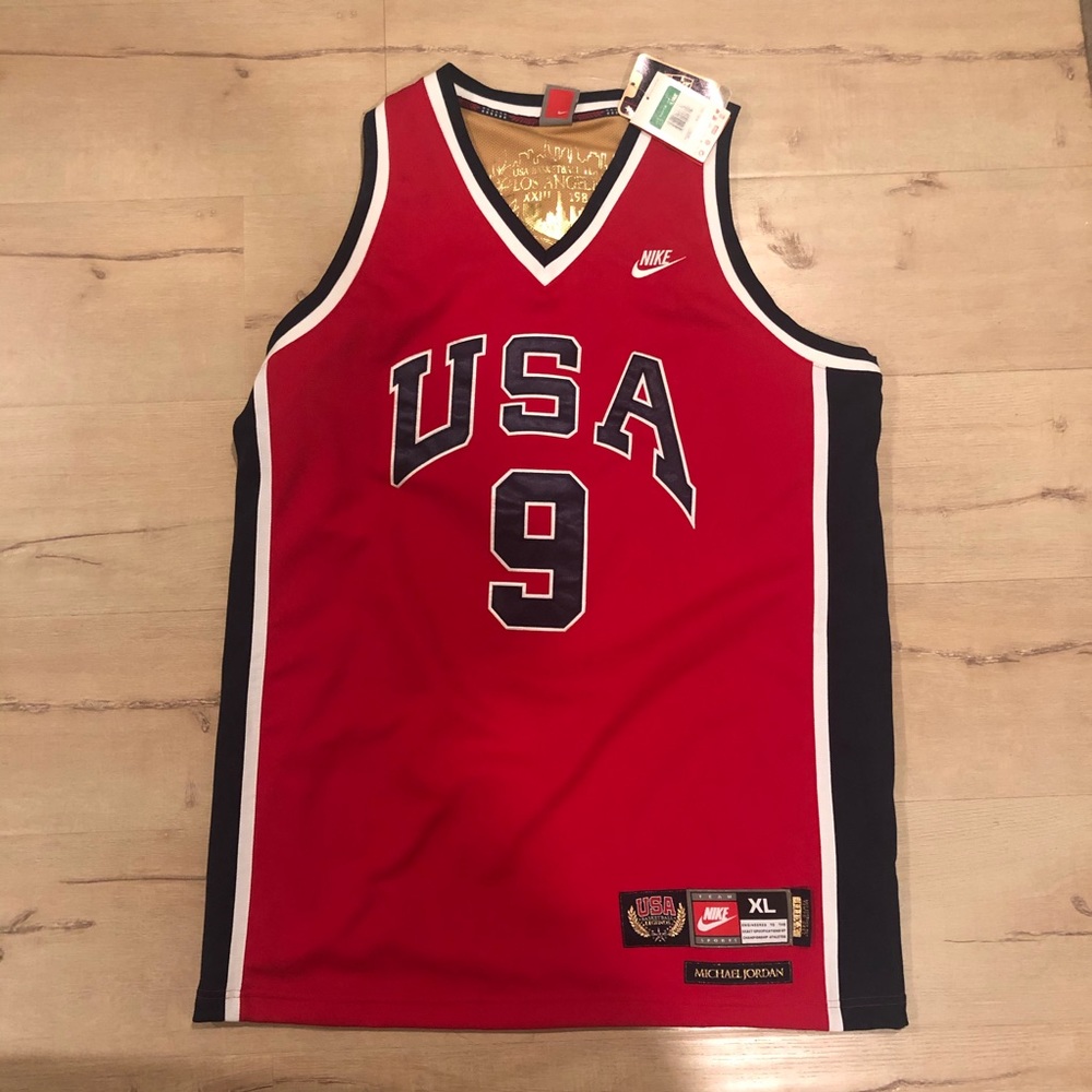 1984 USA Olympics Michael Jordan Jersey #9